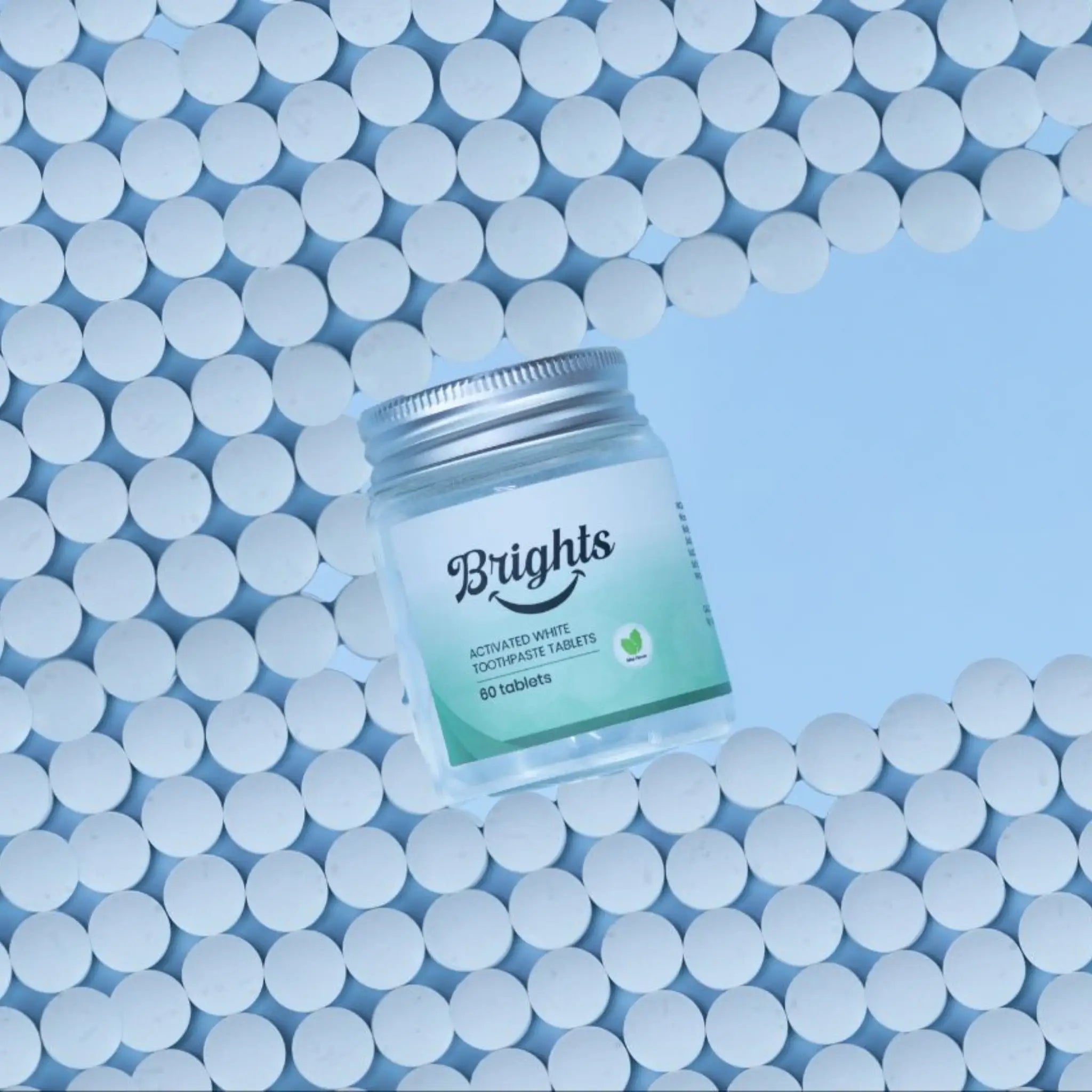 BRIGHTS TOOTHPASTE TABLETS - ACTIVATED MINT