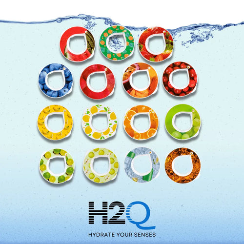 the full range of H2Q flavor scented pods (15 flavors)