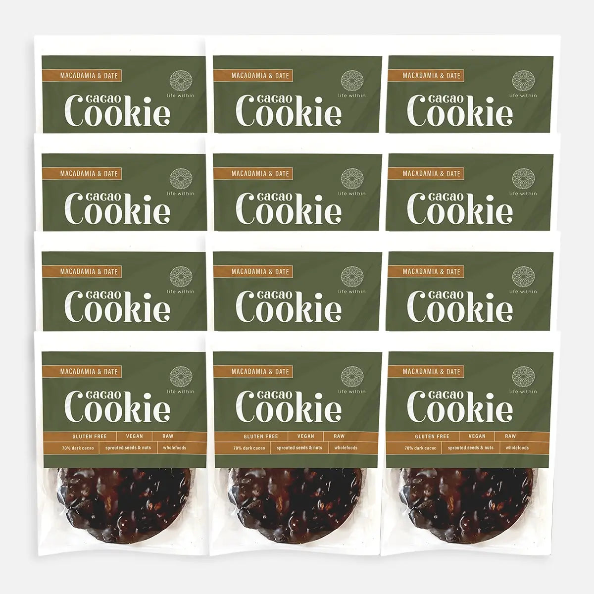 LIFE WITHIN MACADAMIA & DATE CACAO COOKIES