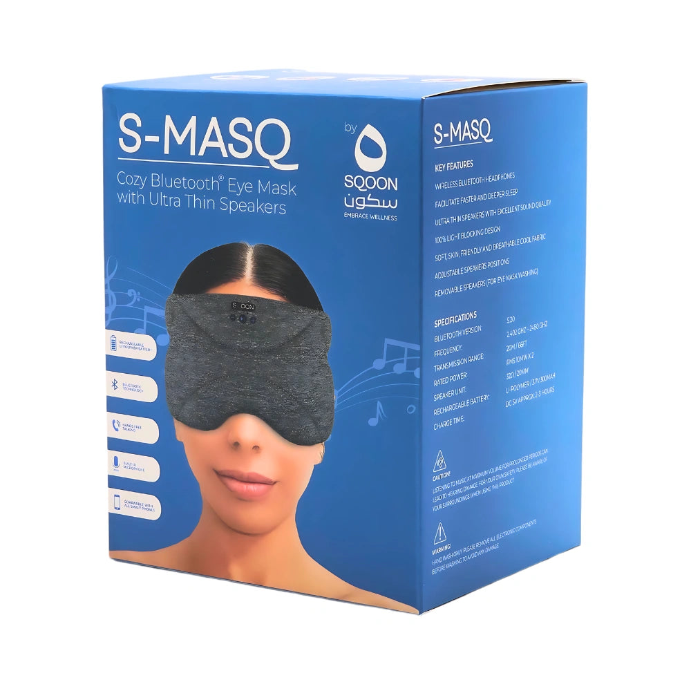 S-MASQ COZY BLUETOOTH EYE MASK