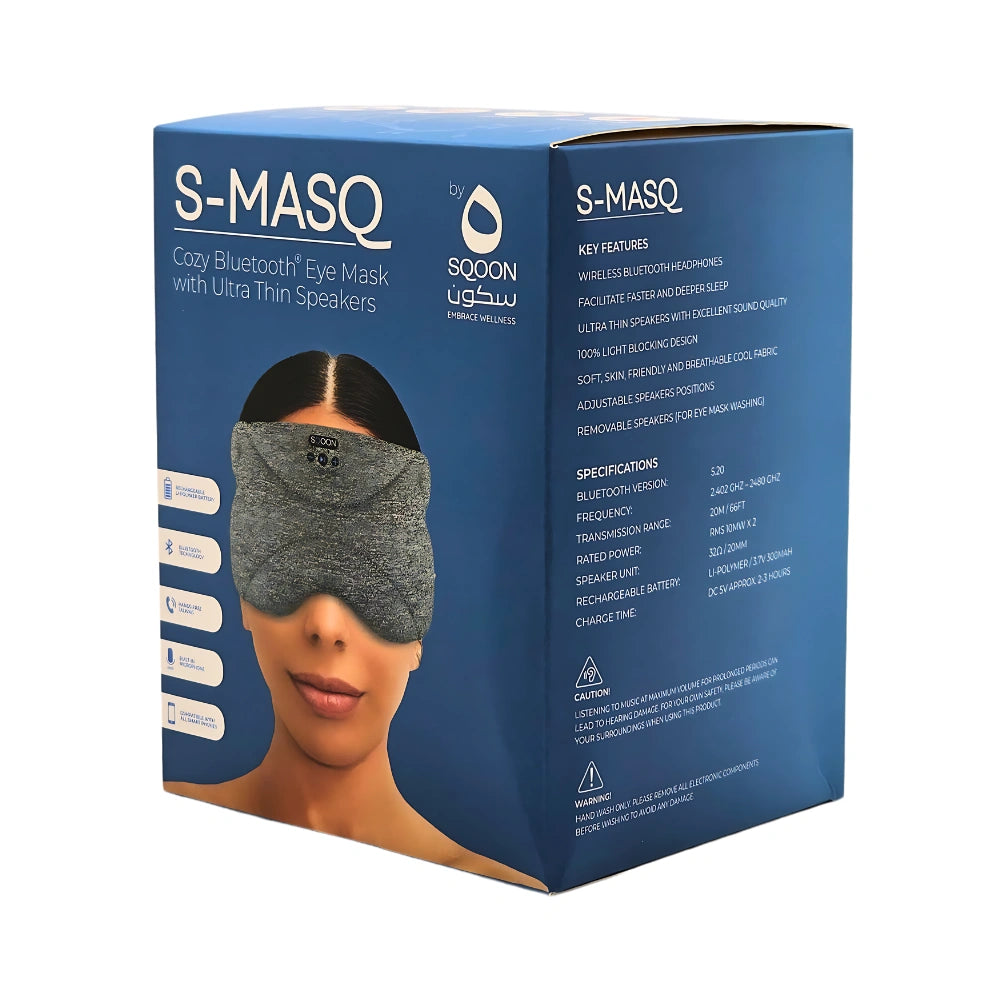 S-MASQ COZY BLUETOOTH EYE MASK