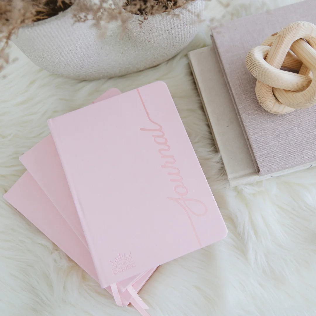 THE SCRIBE JOURNAL - PASTEL PINK