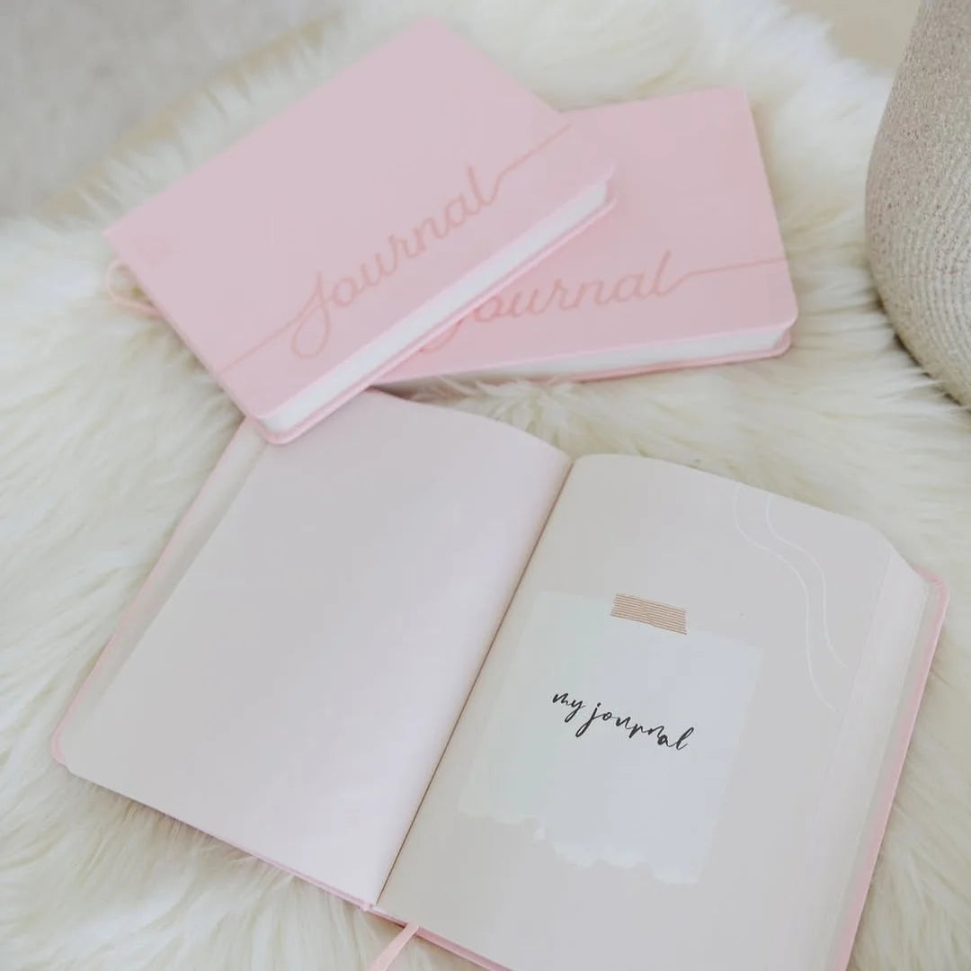 THE SCRIBE JOURNAL - PASTEL PINK