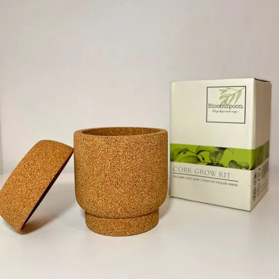 BLOOMSPOON CORK GROW KIT - SQOON