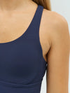 DUNIQ CROSS BACK SPORTS BRA - MIDNIGHT BLUE - SQOON