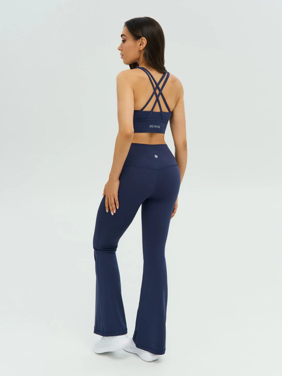 DUNIQ FLARE LEGGINGS - MIDNIGHT BLUE - SQOON