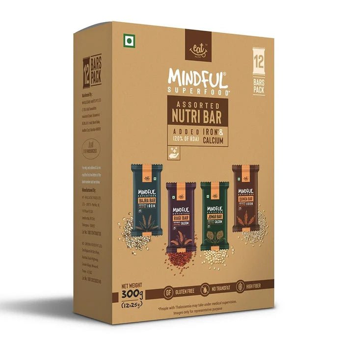 EAT ANYTIME ASSORTED MILLET BARS - SQOON