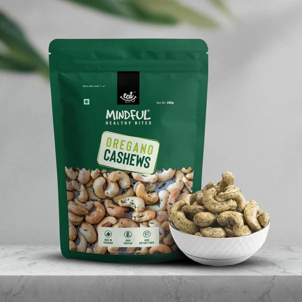 EAT ANYTIME OREGANO CASHEWS - SQOON