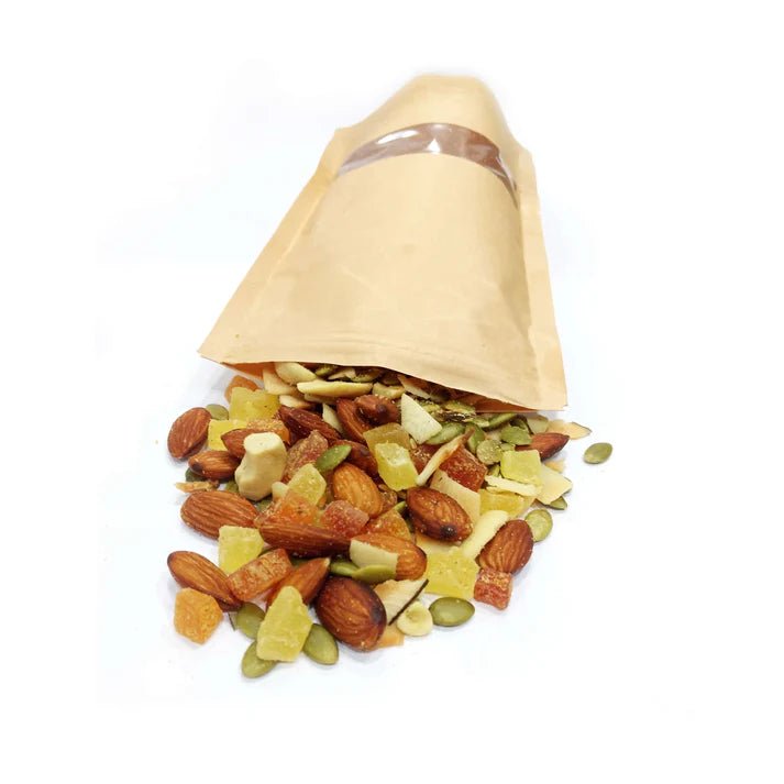 EAT ANYTIME PAPAYA & PINEAPPLE TRAIL MIX - SQOON