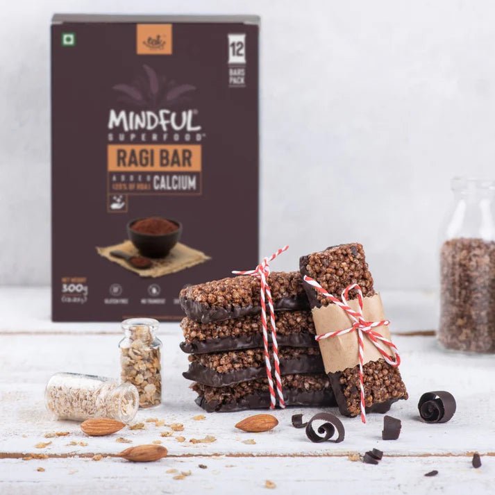 EAT ANYTIME RAGI MILLET BARS - SQOON