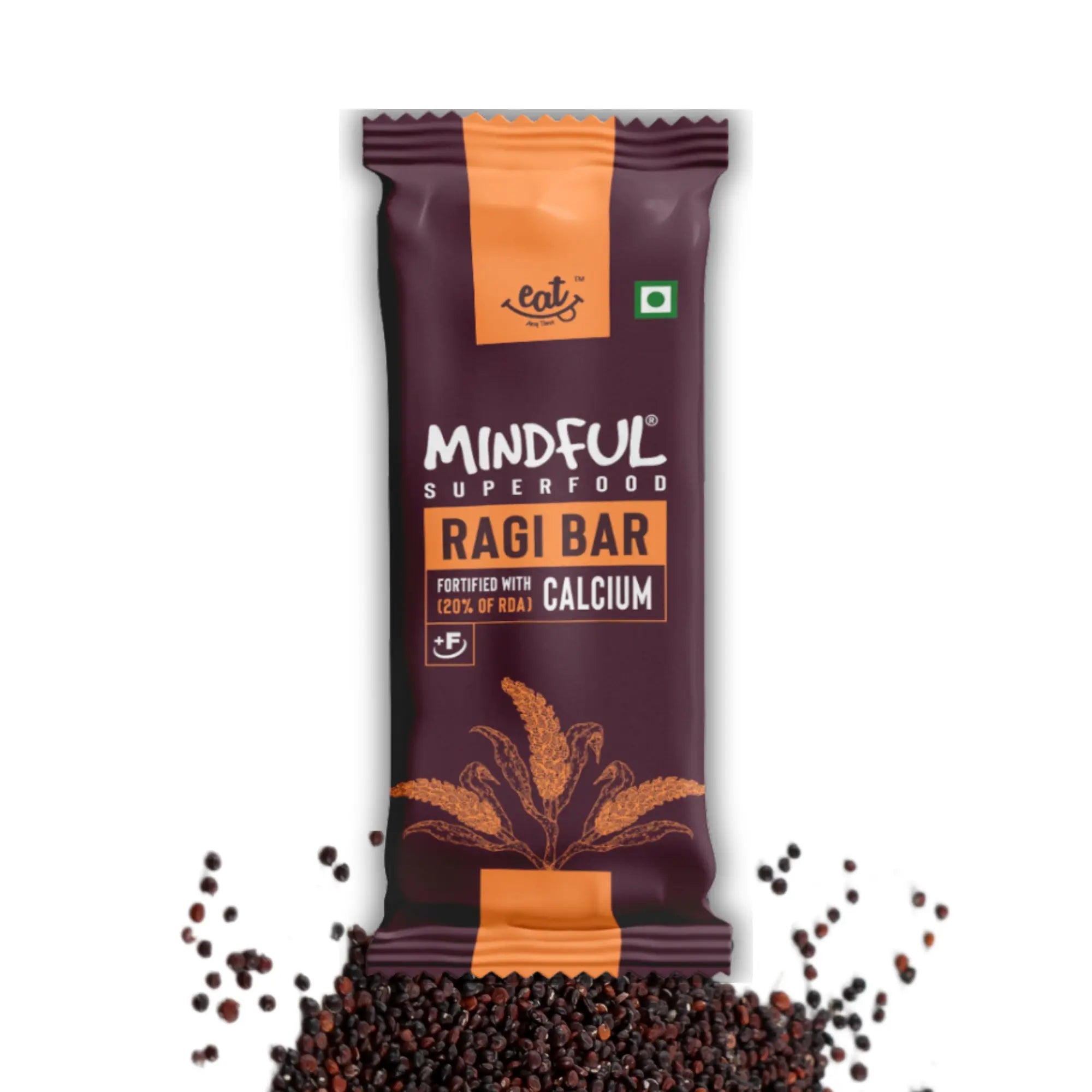 EAT ANYTIME RAGI MILLET BARS - SQOON