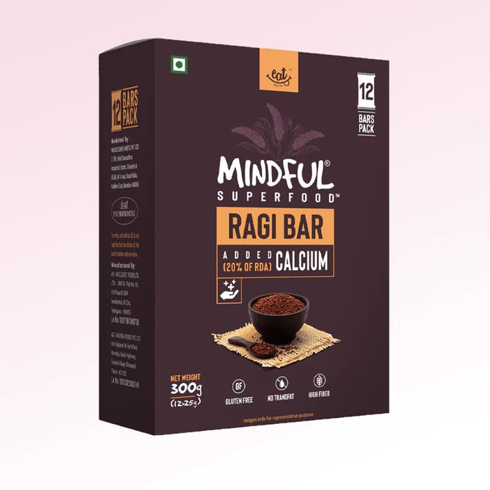 EAT ANYTIME RAGI MILLET BARS - SQOON