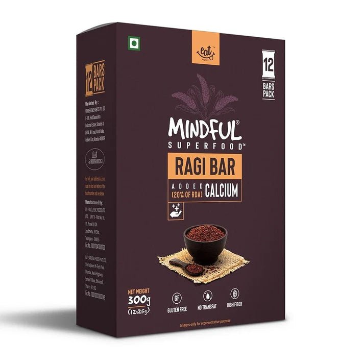 EAT ANYTIME RAGI MILLET BARS - SQOON