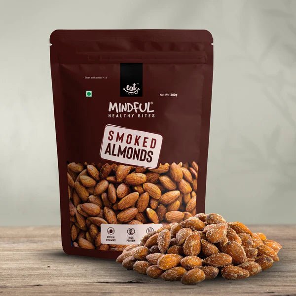 EAT ANYTIME SMOKED ALMONDS - SQOON