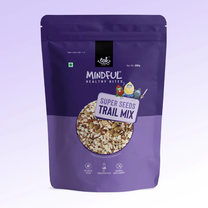 EAT ANYTIME SUPER SEEDS TRAIL MIX - SQOON