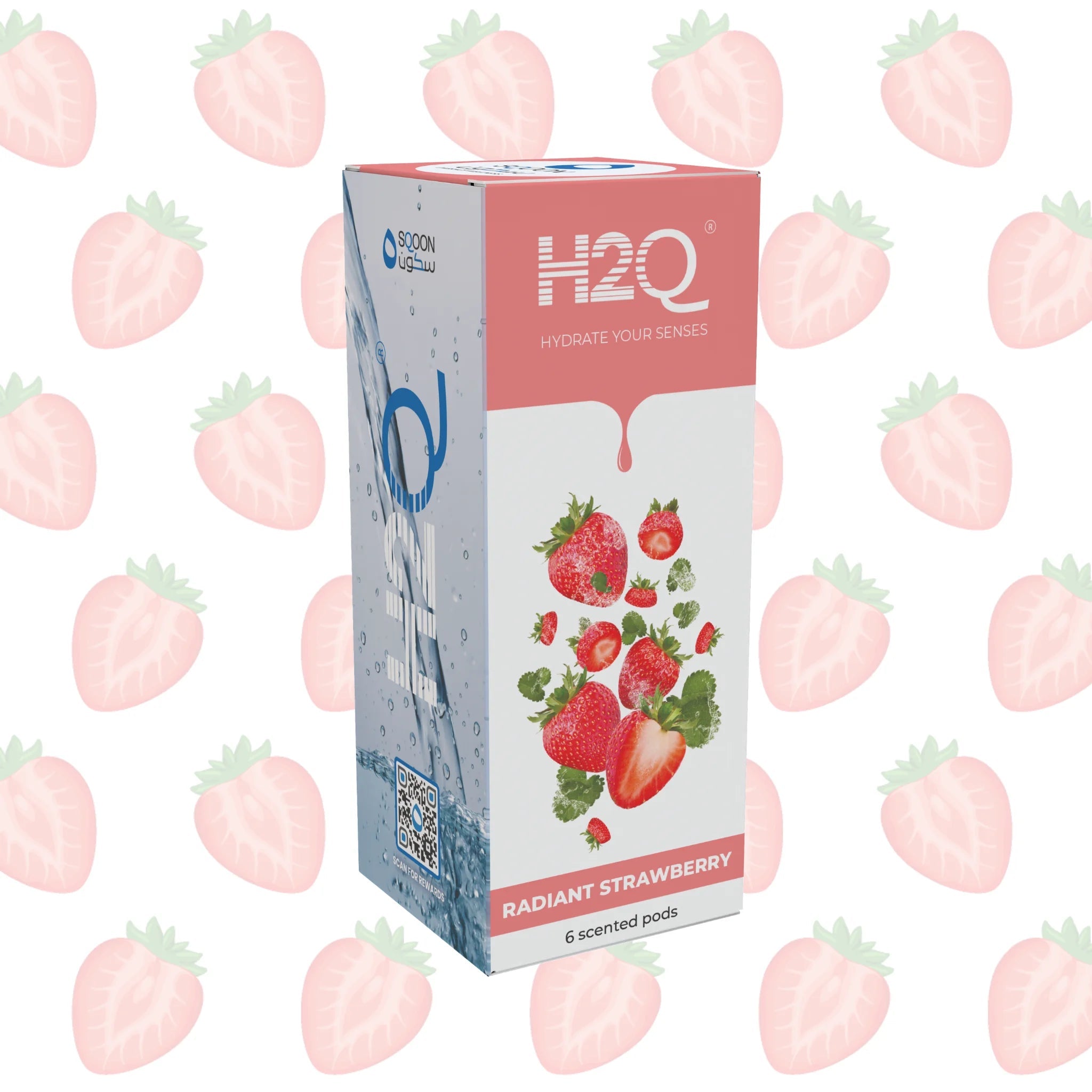 H2Q RADIANT STRAWBERRY - SQOON