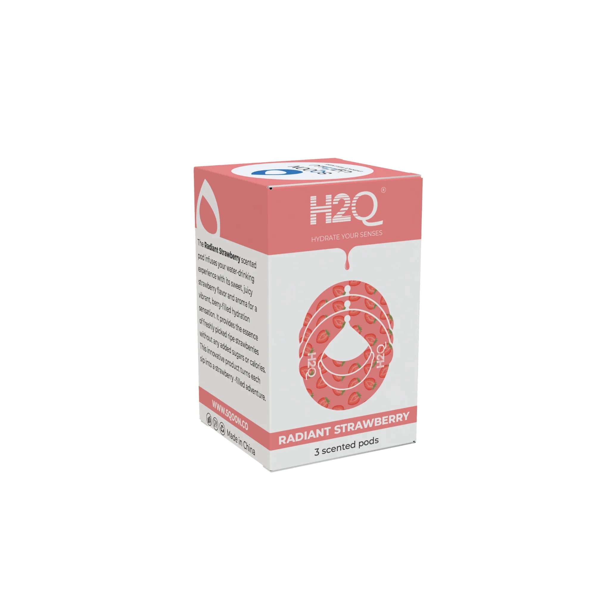 H2Q RADIANT STRAWBERRY - SQOON