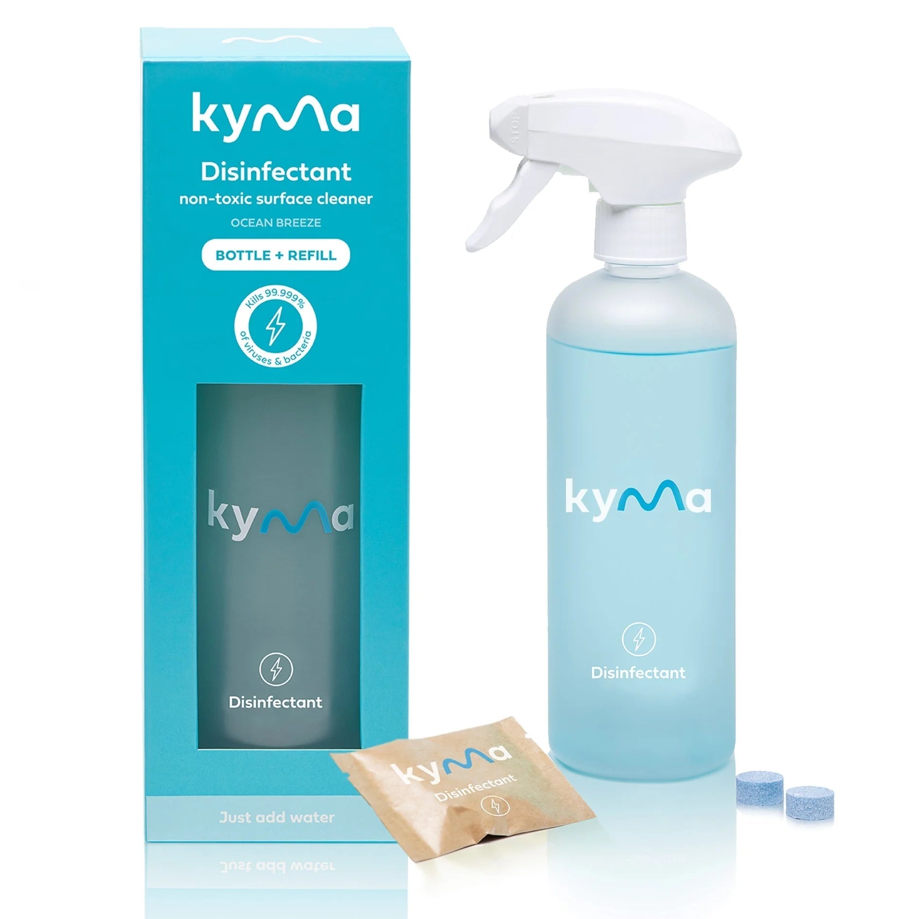 KYMA DISINFECTENT SINGLE BOTTLE BOX (500ml) - SQOON