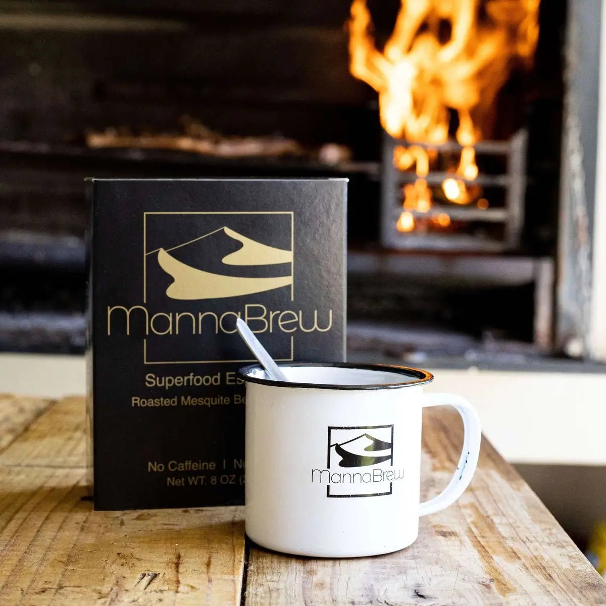 LIFE WITHIN MANNABREW ROASTED MESQUITE BEAN POWDER - SQOON