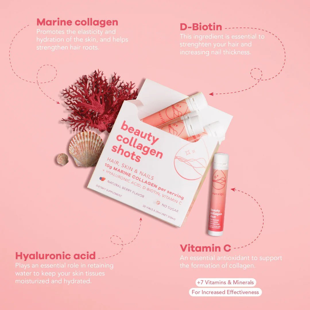 NUTRILI Beauty Collagen Shots - SQOON