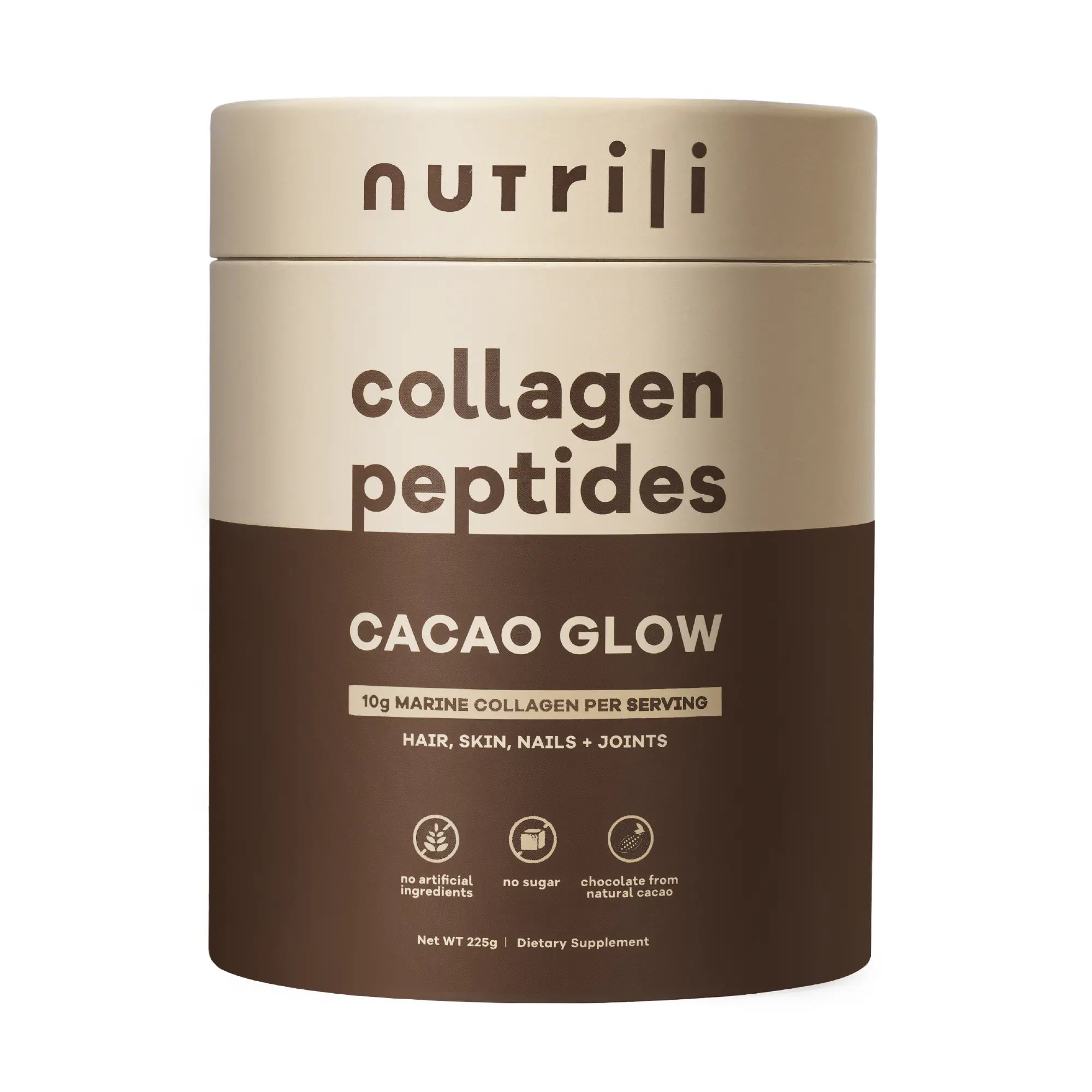 NUTRILI Chocolate Collagen Peptides - SQOON