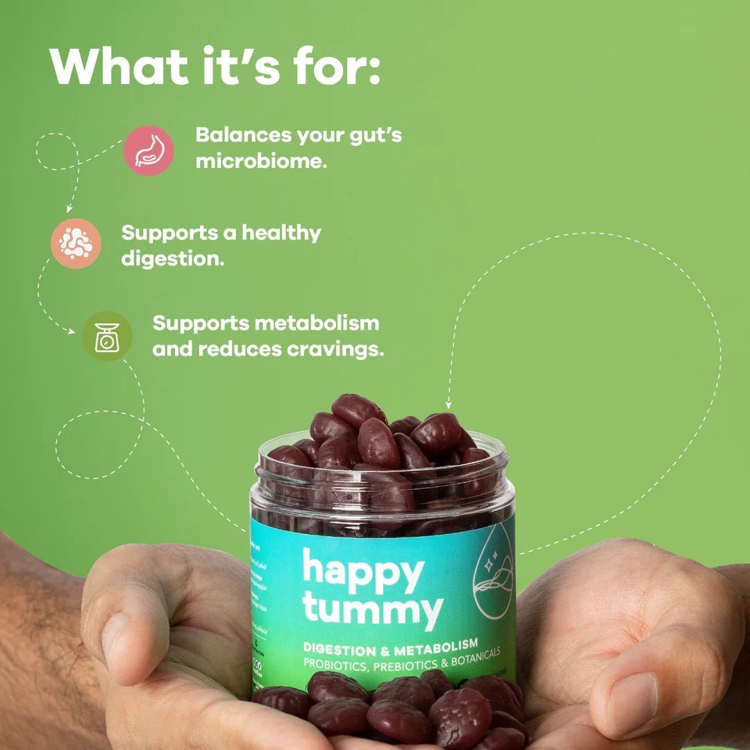 NUTRILI Happy Tummy Sugar Free Gummies - SQOON