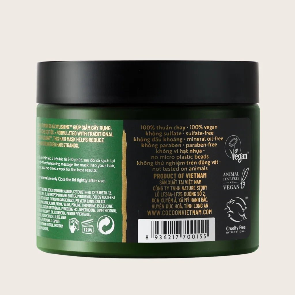 VERDE & WELL POMELO HAIR MASK (200ml) - SQOON