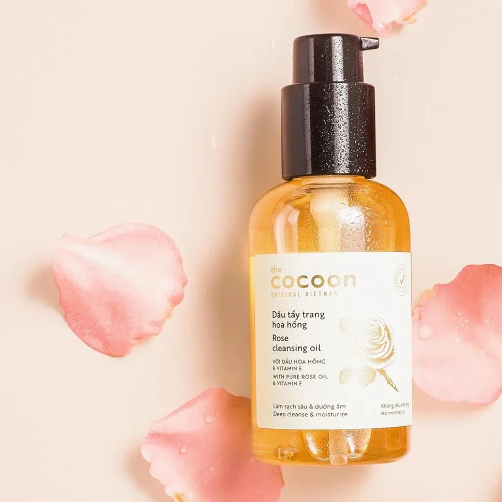 VERDE & WELL ROSE FACE CLEANSING OIL (140ml) - SQOON