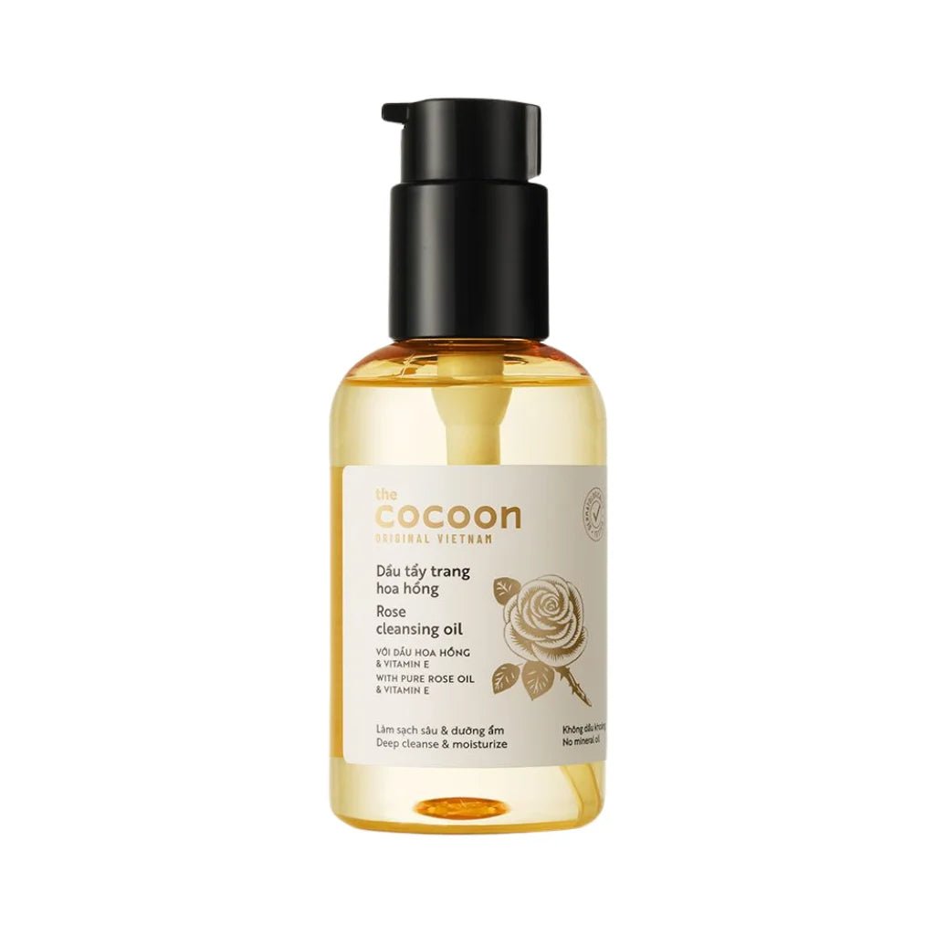 VERDE & WELL ROSE FACE CLEANSING OIL (140ml) - SQOON